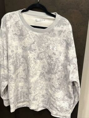 Under Armour Womens Gray Relaxed Sweatshirt